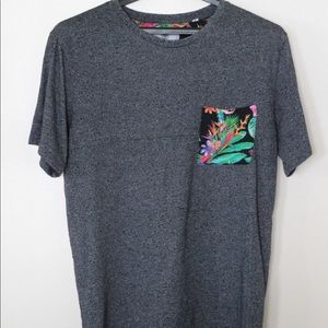 On The Byas Floral Pocket Tee